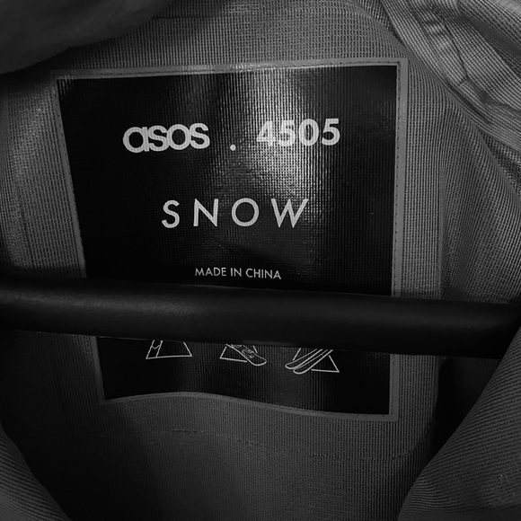 ASOS Snow Shell NWT XL Black - Picture 1 of 3